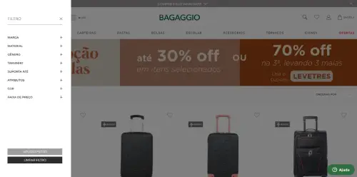 Bagaggio - Department Page
