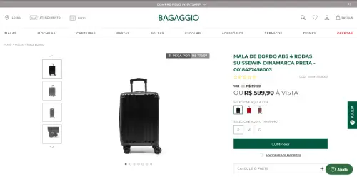 Bagaggio - Product Page